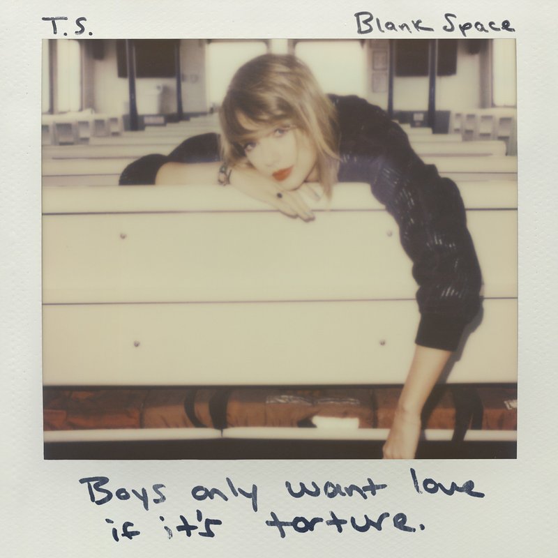 Taylor Swift — "Blank Space" Single Cover — photo 1