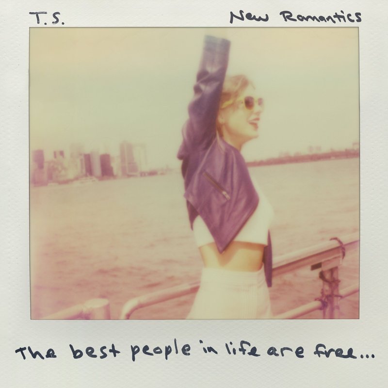 Taylor Swift — "New Romantics" Single Cover — photo 1