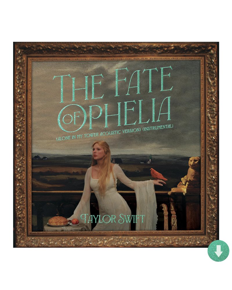 Taylor Swift — "The Fate of Ophelia (Alone In My Tower Acoustic Version) (Instrumental)" Single Cover — photo 1
