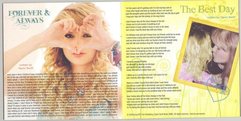 Taylor Swift — Fearless Booklet — photo 5