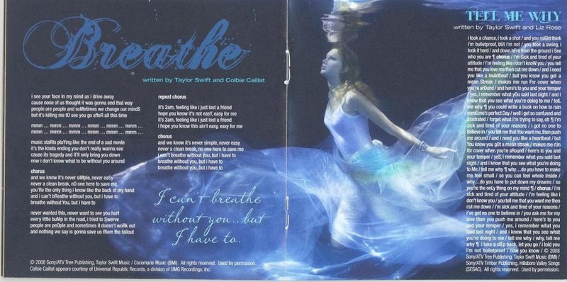 Taylor Swift — Fearless Booklet — photo 9