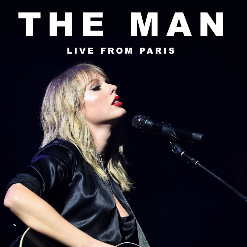 "The Man" Live From Paris Single Cover