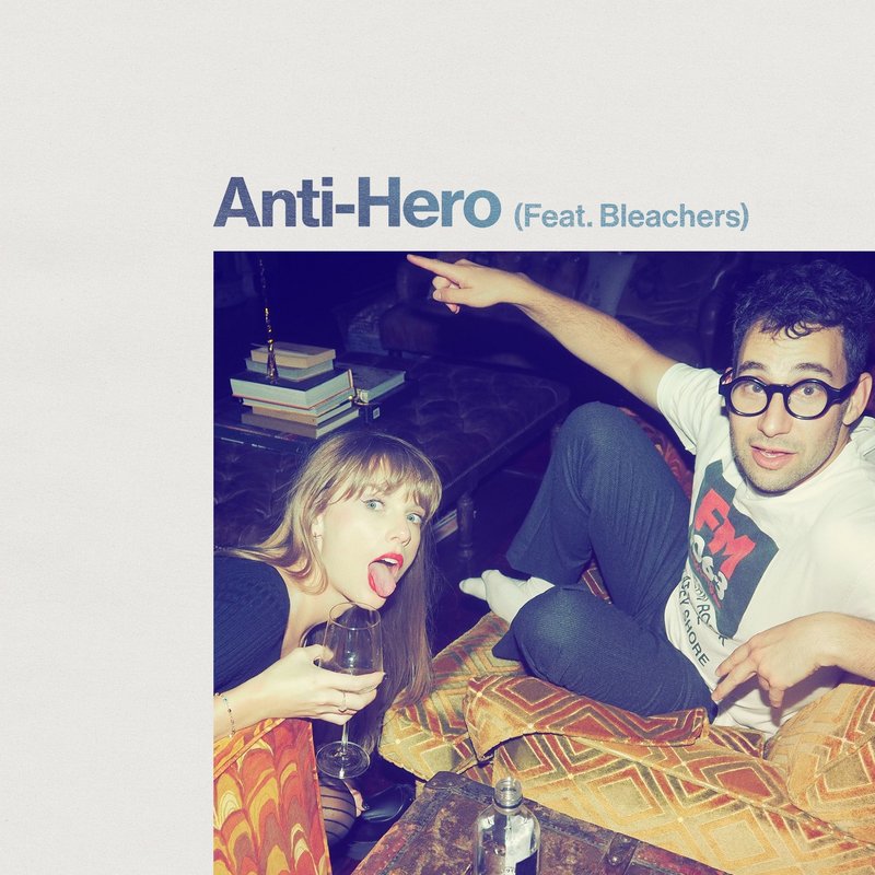 "Anti-Hero" (feat. Bleachers) Single Cover