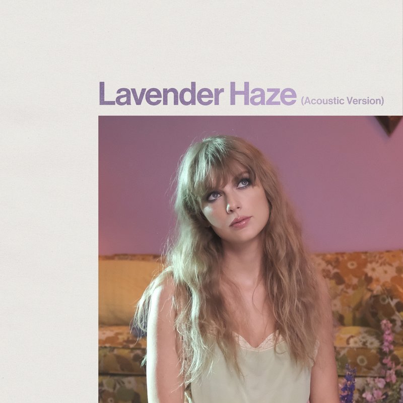 "Lavender Haze" (Acoustic Version) Single Cover