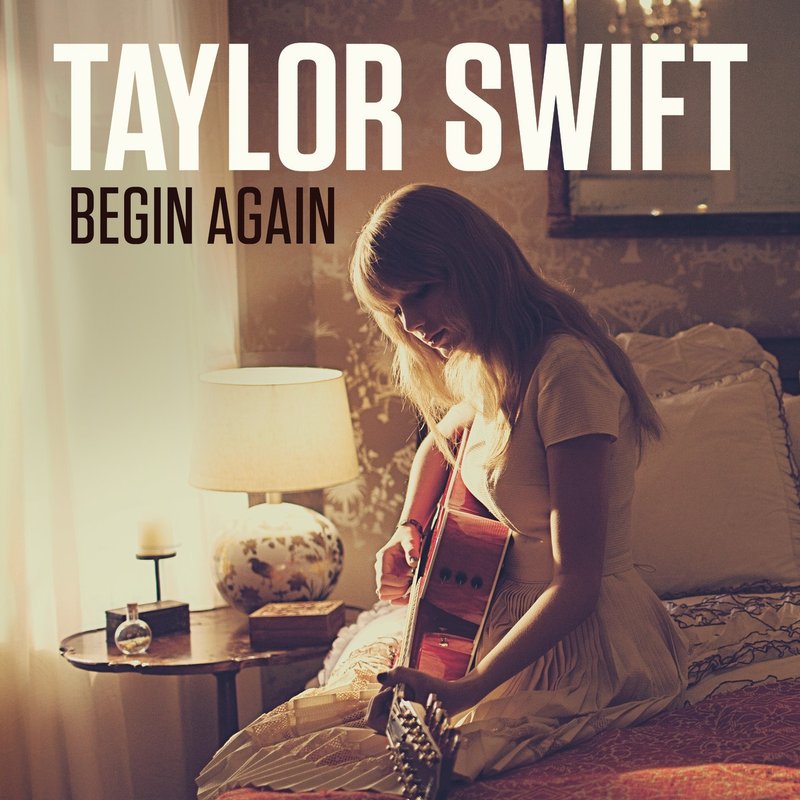 "Begin Again" single cover