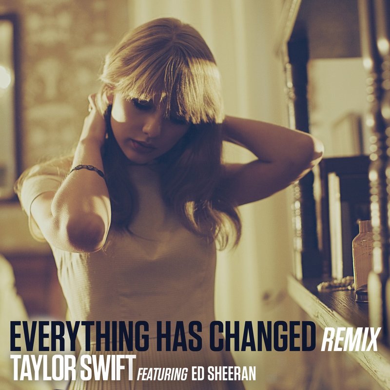 Taylor Swift — "Everything Has Changed" single cover — photo 2