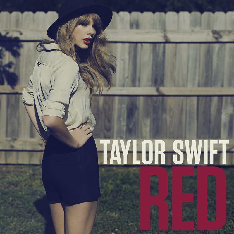 "Red" single cover