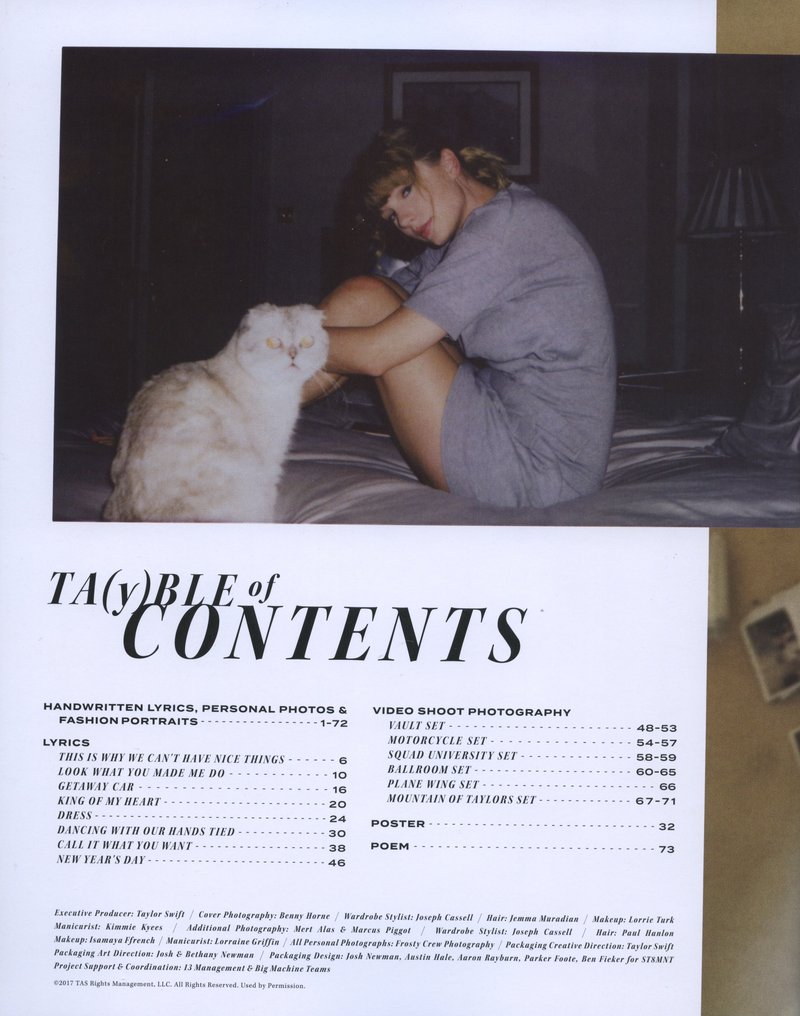 Taylor Swift — reputation volume 2 — photo 5