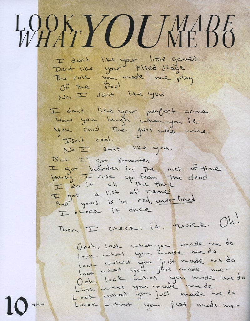 Taylor Swift — reputation volume 2 — photo 13