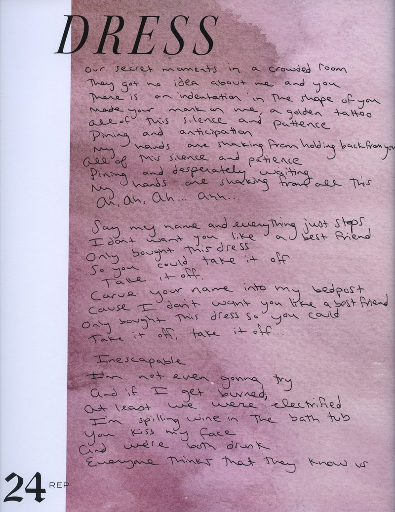 Taylor Swift — reputation volume 2 — photo 27