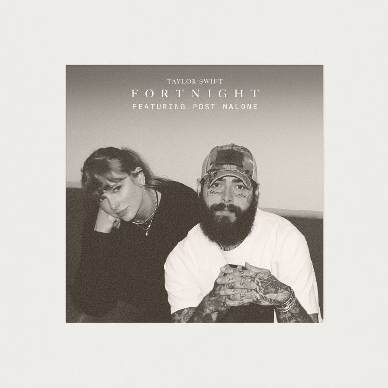 "Fortnight" (featuring Post Malone) single cover