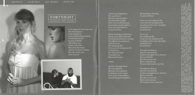 Taylor Swift — The Albatross CD Booklet — photo 2
