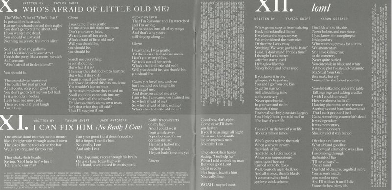 Taylor Swift — The Albatross CD Booklet — photo 7
