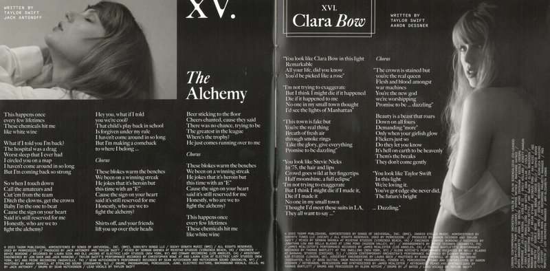 Taylor Swift — The Black Dog CD Booklet — photo 6