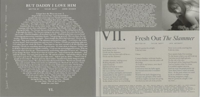 Taylor Swift — The Bolter CD Booklet — photo 5