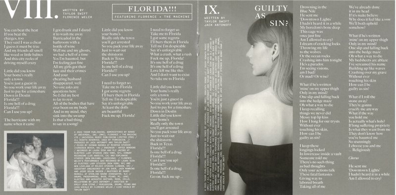 Taylor Swift — The Bolter CD Booklet — photo 6
