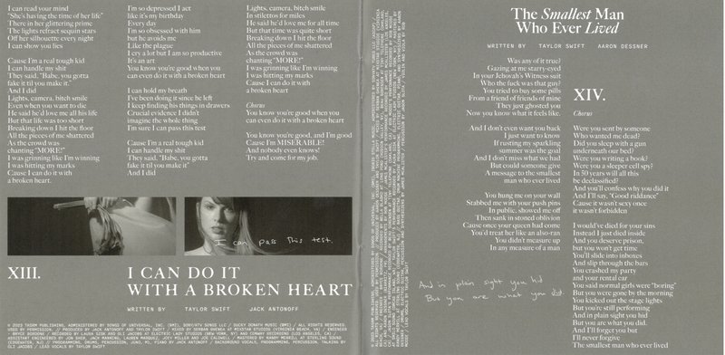 Taylor Swift — The Bolter CD Booklet — photo 8