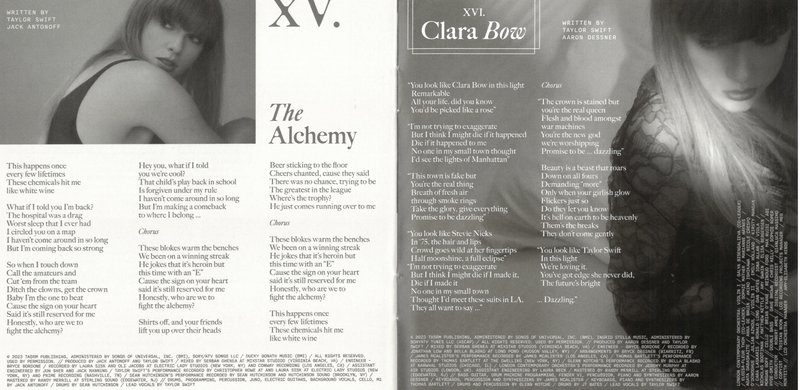 Taylor Swift — The Manuscript CD Booklet — photo 9