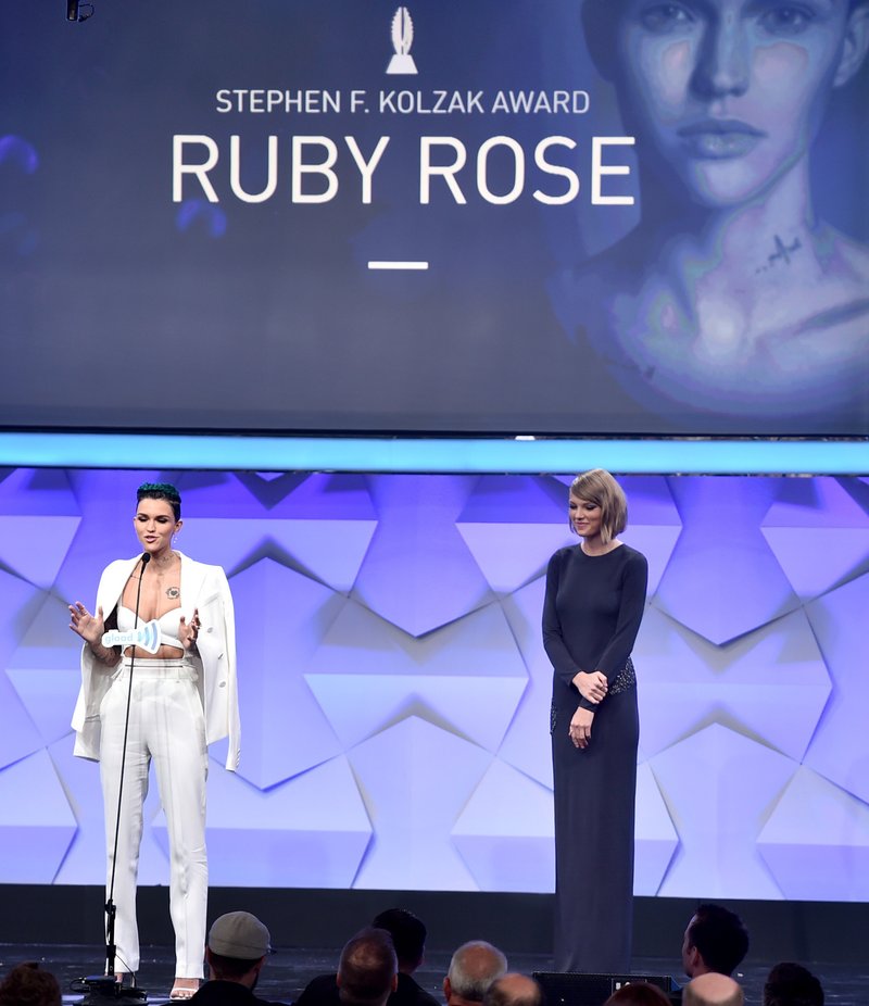 Taylor Swift at 27th Annual GLAAD Media Awards — photo 51