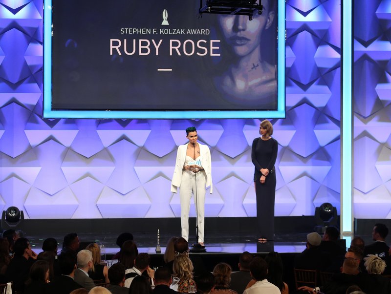 Taylor Swift at 27th Annual GLAAD Media Awards — photo 66