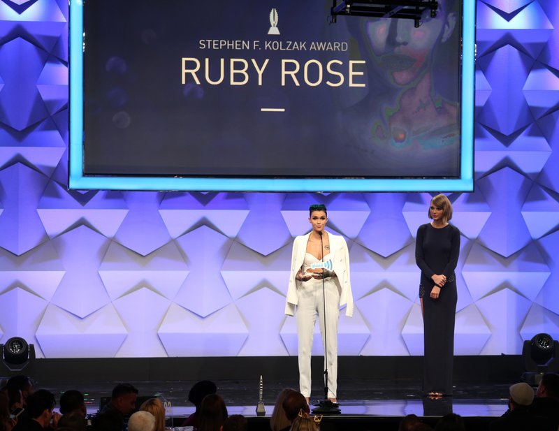 Taylor Swift at 27th Annual GLAAD Media Awards — photo 67