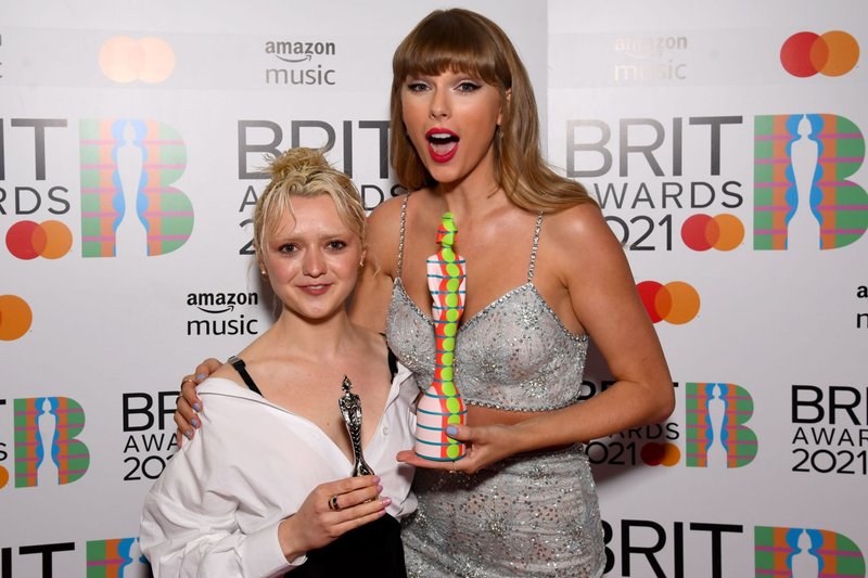 Taylor Swift at The Brit Awards 2021 — photo 140