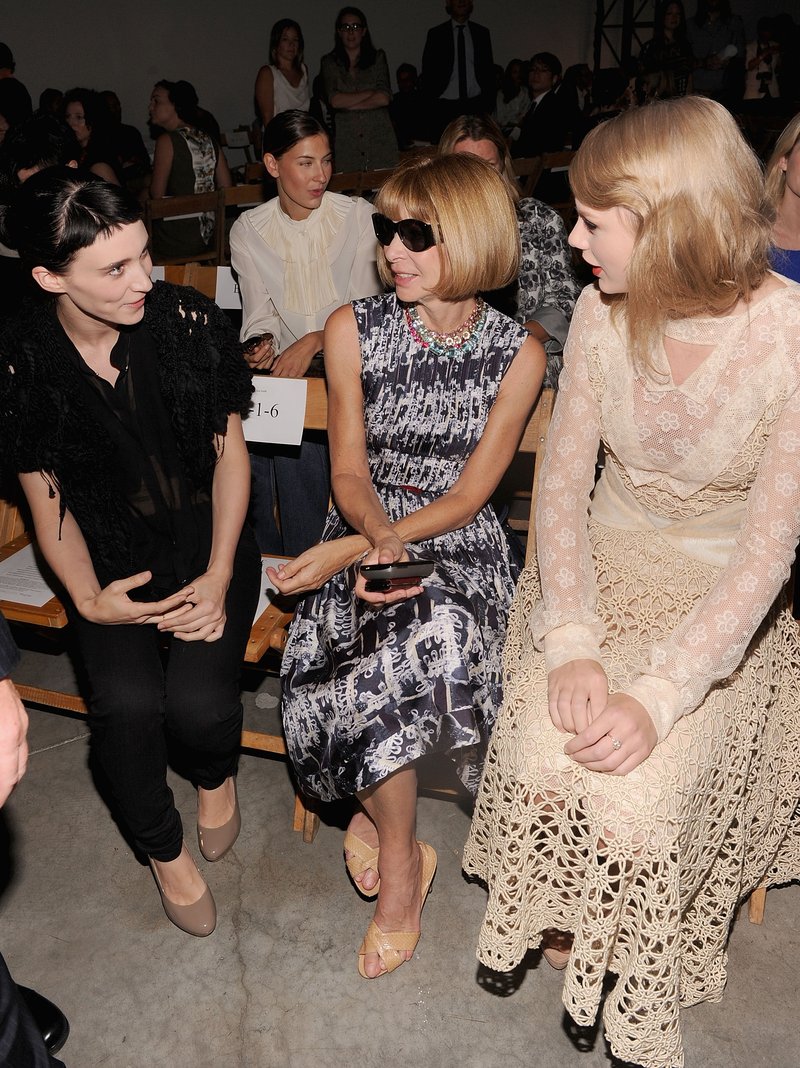Taylor Swift at Rodarte Spring 2012 Fashion Show — photo 8