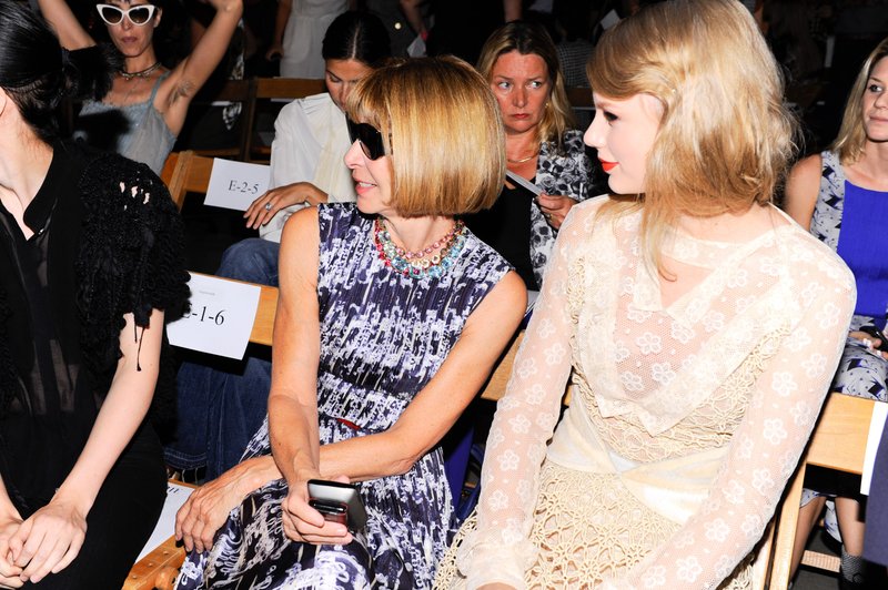 Taylor Swift at Rodarte Spring 2012 Fashion Show — photo 22