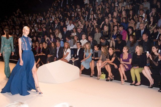 Taylor Swift at Elie Saab Spring/Summer 2013 Show — photo 61