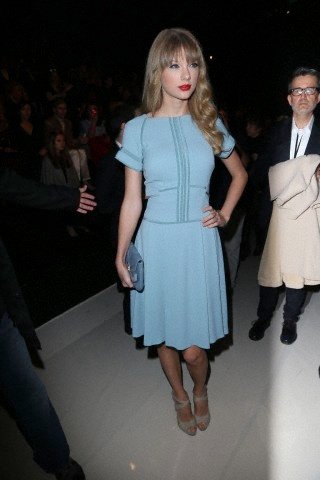 Taylor Swift at Elie Saab Spring/Summer 2013 Show — photo 93