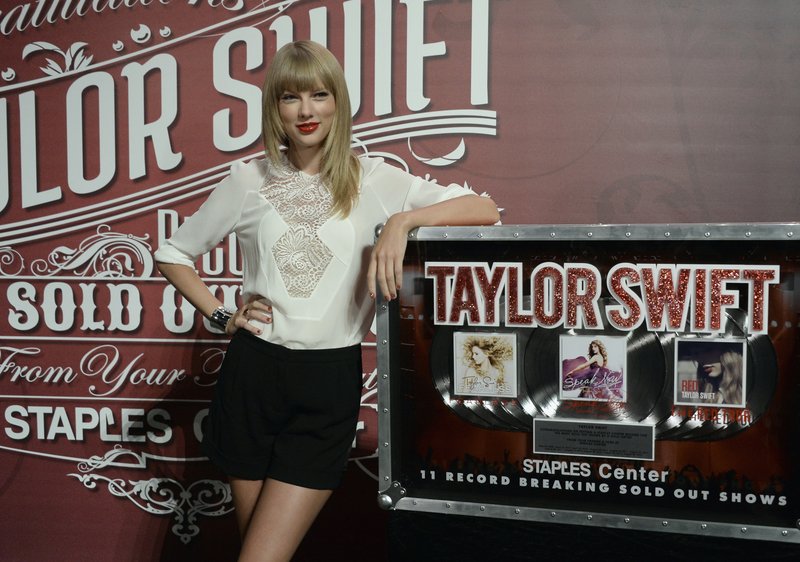Taylor Swift at Staples Center Press Conference — photo 9