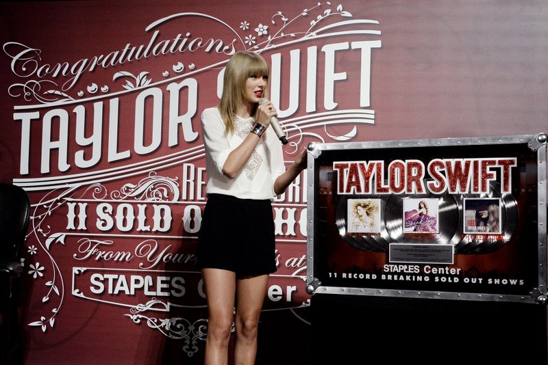 Taylor Swift at Staples Center Press Conference — photo 93