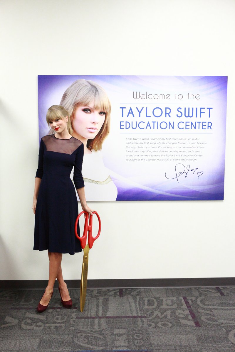 Taylor Swift at Taylor Swift Education Center  Opening — photo 4