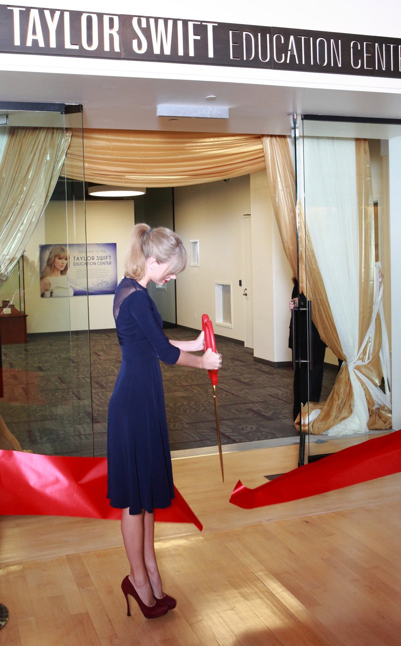 Taylor Swift at Taylor Swift Education Center  Opening — photo 7