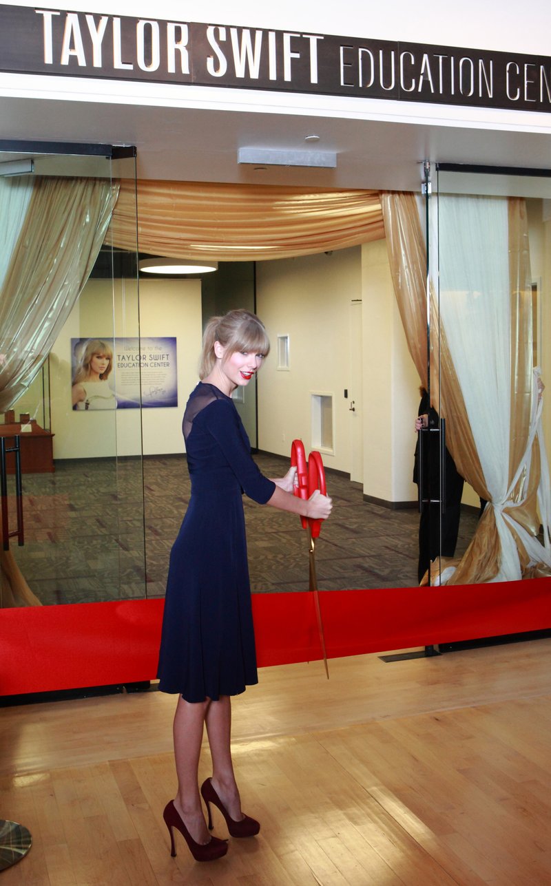 Taylor Swift at Taylor Swift Education Center  Opening — photo 8