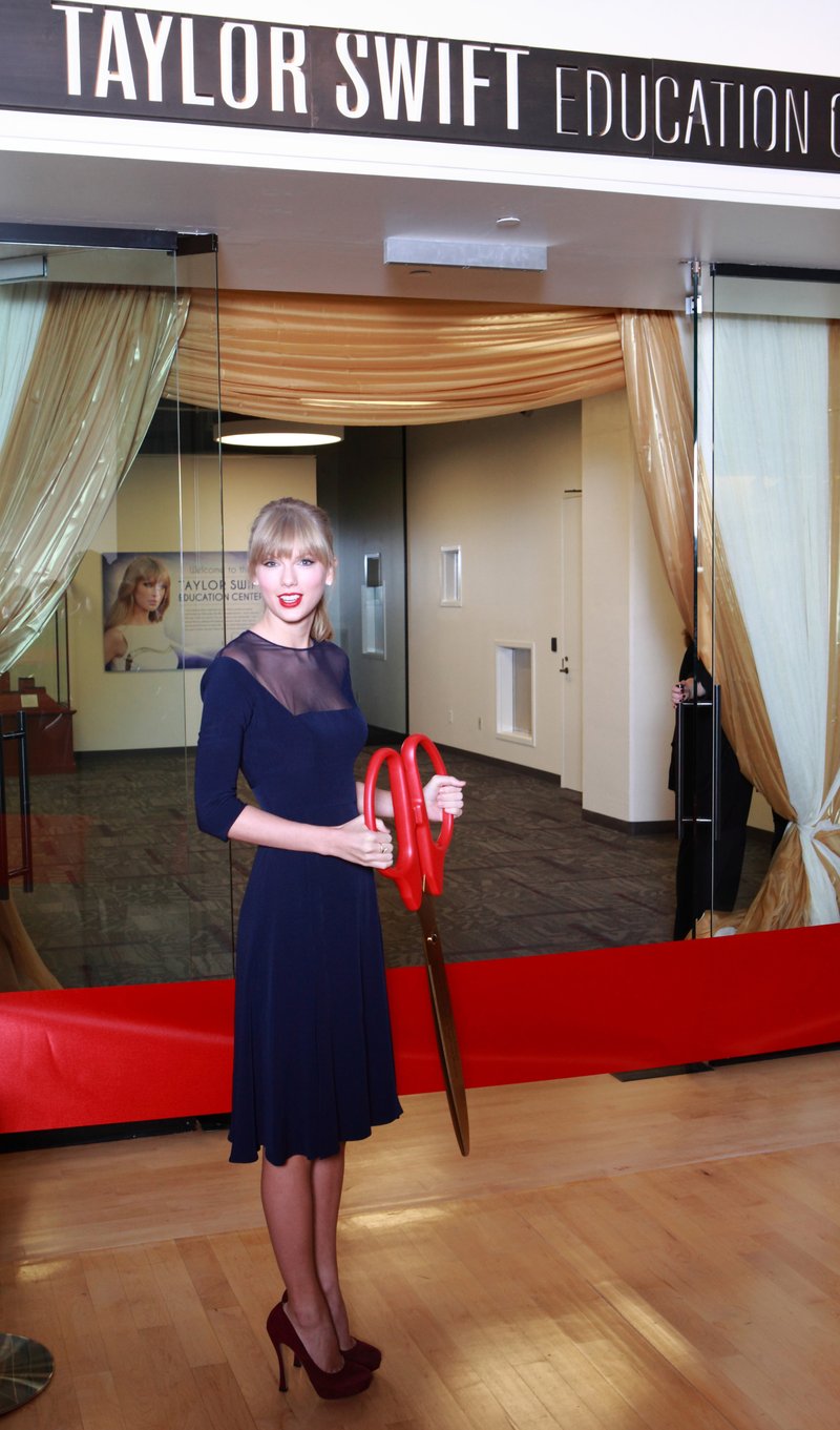 Taylor Swift at Taylor Swift Education Center  Opening — photo 9