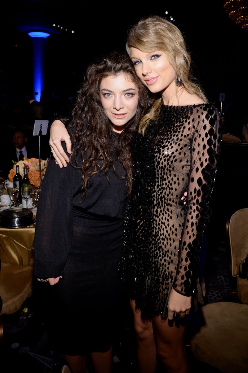 Taylor Swift at 56th Annual GRAMMY Awards - Pre-GRAMMY Gala And Salute To Industry Icons Honoring Lucian Grainge — photo 23