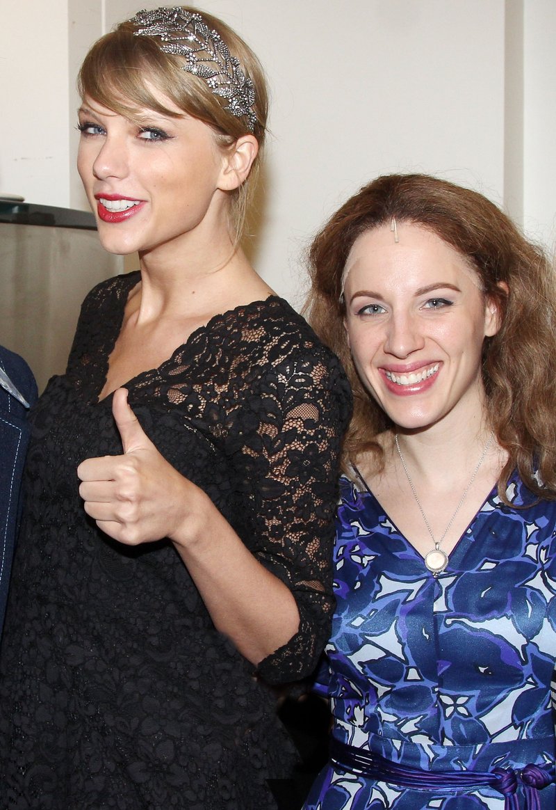 Taylor Swift at "Beautiful: The Carole King Musical" - Backstage — photo 6