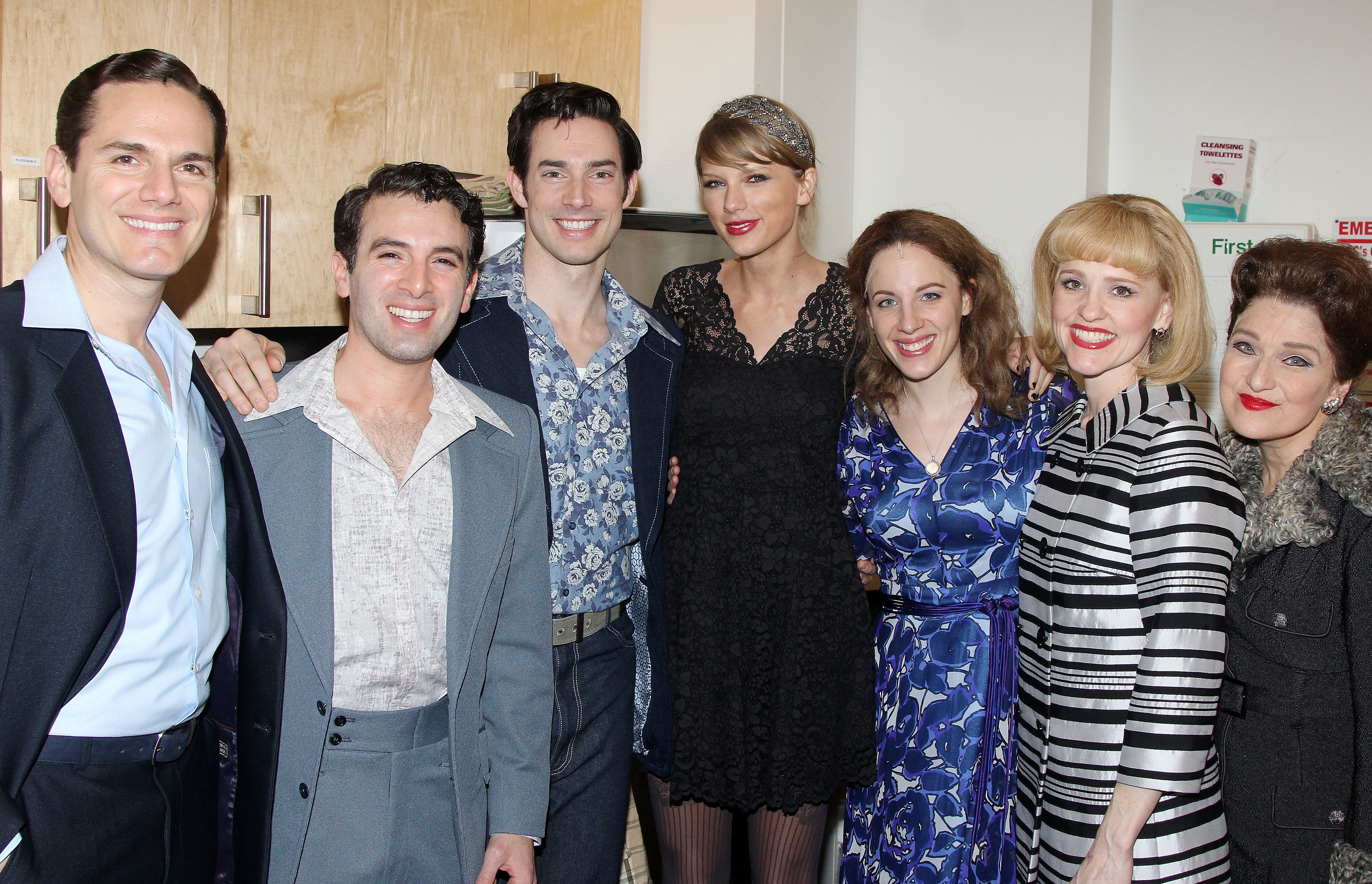Taylor Swift at "Beautiful: The Carole King Musical" - Backstage — photo 14