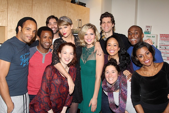 Taylor Swift at "Beautiful: The Carole King Musical" - Backstage — photo 17