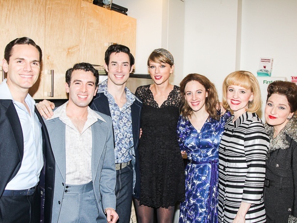 Taylor Swift at "Beautiful: The Carole King Musical" - Backstage — photo 22