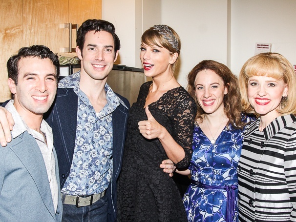Taylor Swift at "Beautiful: The Carole King Musical" - Backstage — photo 23