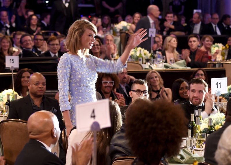 Taylor Swift at 57th Annual GRAMMY Awards - Pre-GRAMMY Gala And Salute To Industry Icons Honoring Martin Bandier — photo 64
