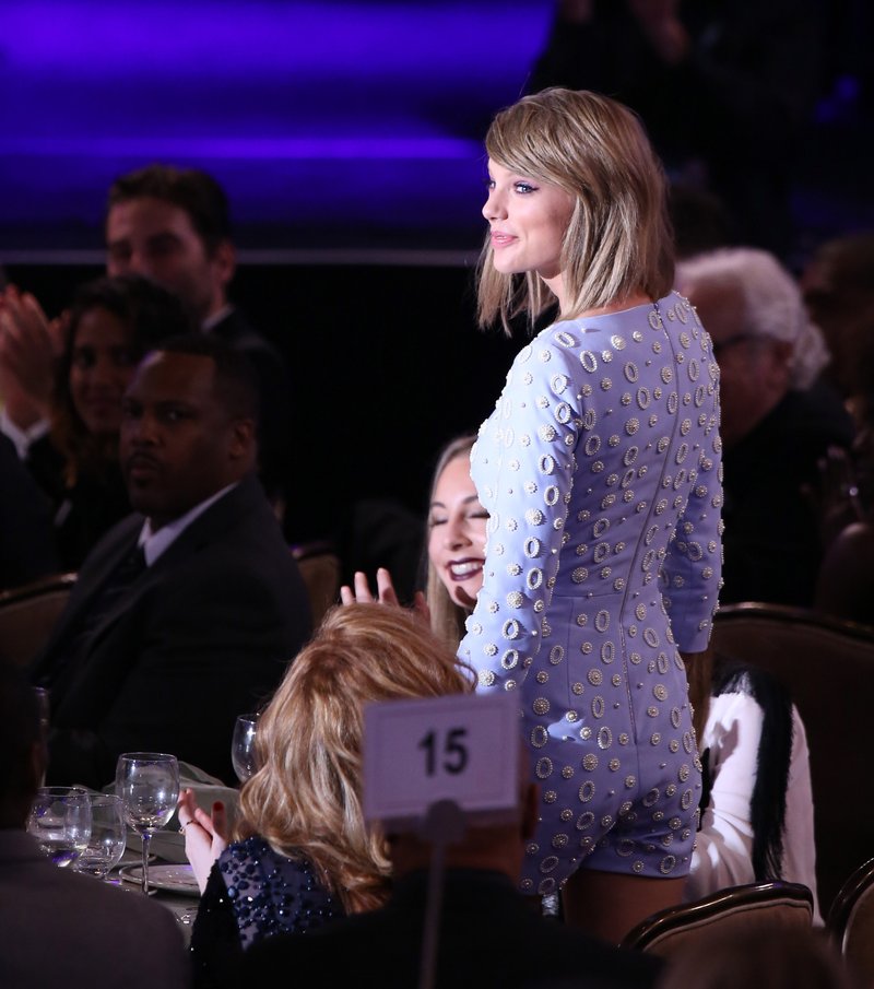 Taylor Swift at 57th Annual GRAMMY Awards - Pre-GRAMMY Gala And Salute To Industry Icons Honoring Martin Bandier — photo 114