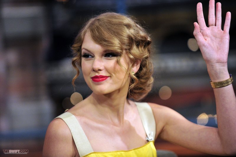 Taylor Swift at Late Show With David Letterman — photo 15