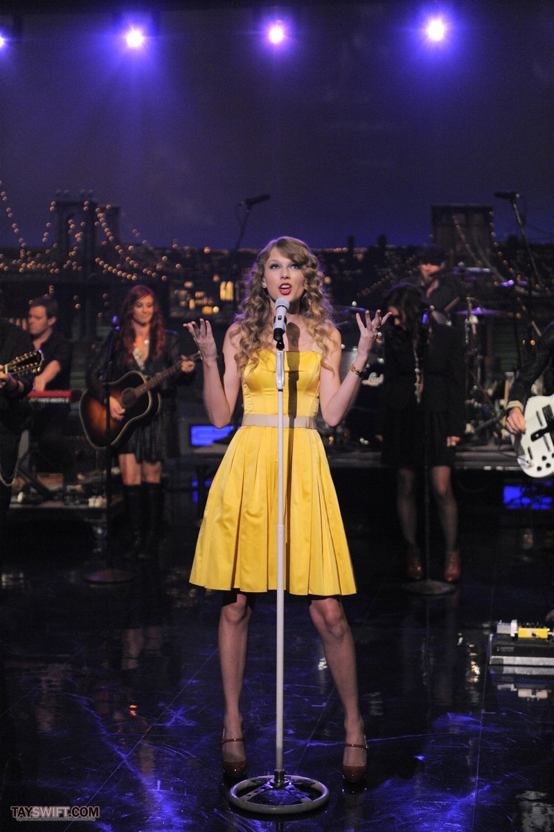 Taylor Swift at Late Show With David Letterman — photo 22