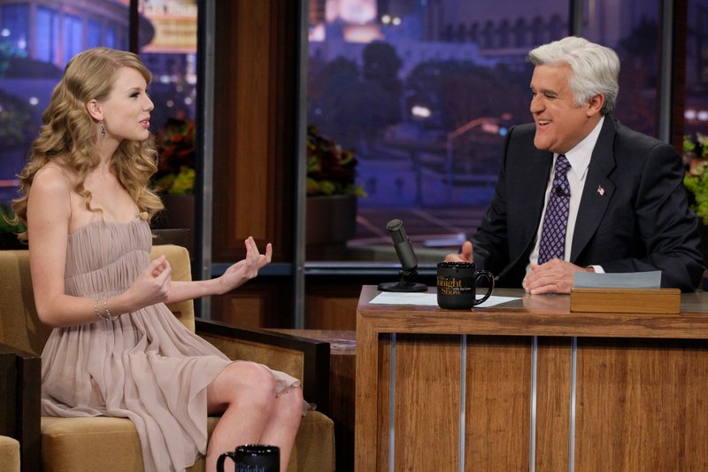 Taylor Swift at The Tonight Show With Jay Leno — photo 28