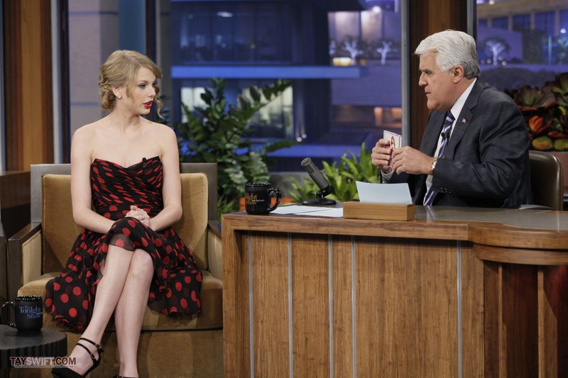 Taylor Swift at The Tonight Show With Jay Leno — photo 7