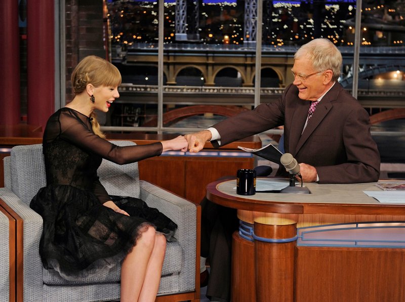 Taylor Swift at The Late Show with David Letterman — photo 3