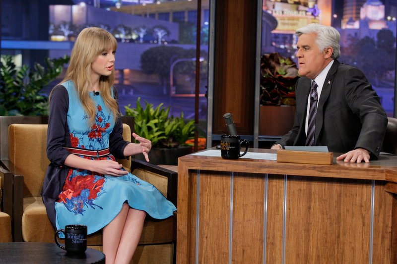 Taylor Swift at The Tonight Show With Jay Leno — photo 26